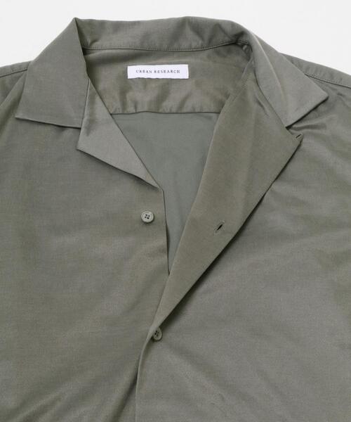 URBAN RESEARCH(アーバンリサーチ)の「WASHABLE CUPRO SS O/C SHIRTS(シャツ/ブラウス・メンズ・ブラック/ブラウン/カーキ・MEDIUM/LARGE)」の13枚目の写真
