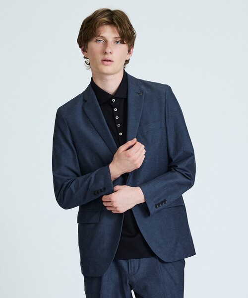 ABAHOUSE（アバハウス）の「【近藤紡績所】ARMONICOS ポロシャツ / 半永久光沢（ポロシャツ・メンズ・チャコールグレー/ブラック/ホワイト・44/48/46/50）」の20枚目の写真