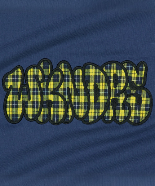 WKNDRS(ウィーキャンドース)の「PLAID BUBBLE T-SHIRT (NAVY)(Tシャツ/カットソー・レディース・その他・LARGE/X-LARGE/SMALL/MEDIUM)」の5枚目の写真