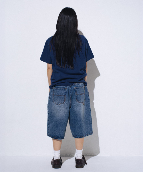 WKNDRS(ウィーキャンドース)の「PLAID BUBBLE T-SHIRT (NAVY)(Tシャツ/カットソー・レディース・その他・LARGE/X-LARGE/SMALL/MEDIUM)」の7枚目の写真