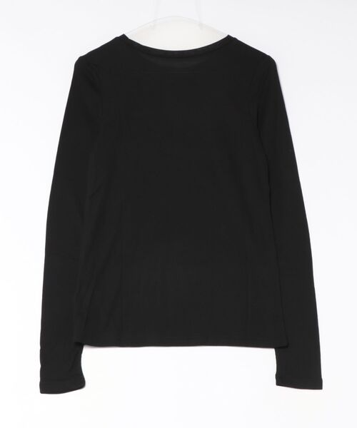 Bou Jeloud(ブージュルード)の「ベーシックセミシアーカットソー(Tシャツ/カットソー・レディース・ブラック/オフホワイト・FREE)」の10枚目の写真
