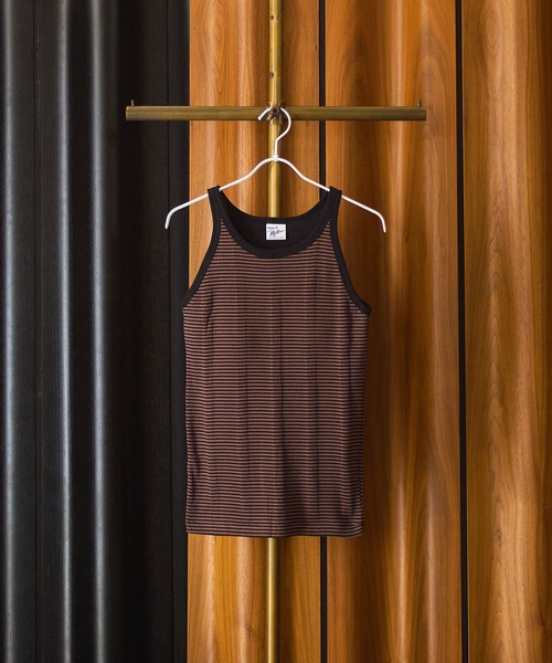 ROSE BUD(ローズバッド)の「Robert P. Miller PRIB A/S TANK(タンクトップ・レディース・ブラウン/イエロー/ブルー・ONE SIZE)」の2枚目の写真