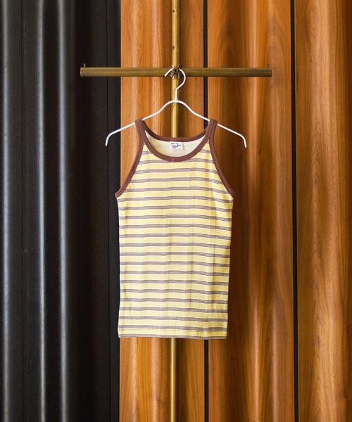 ROSE BUD(ローズバッド)の「Robert P. Miller PRIB A/S TANK(タンクトップ・レディース・ブラウン/イエロー/ブルー・ONE SIZE)」の3枚目の写真