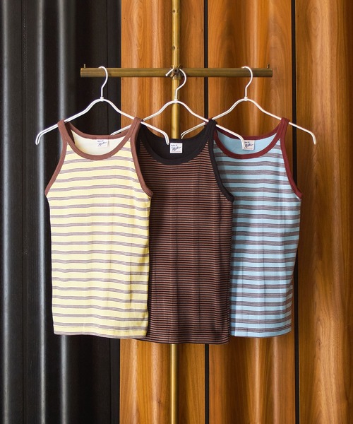 ROSE BUD(ローズバッド)の「Robert P. Miller PRIB A/S TANK(タンクトップ・レディース・ブラウン/イエロー/ブルー・ONE SIZE)」の12枚目の写真