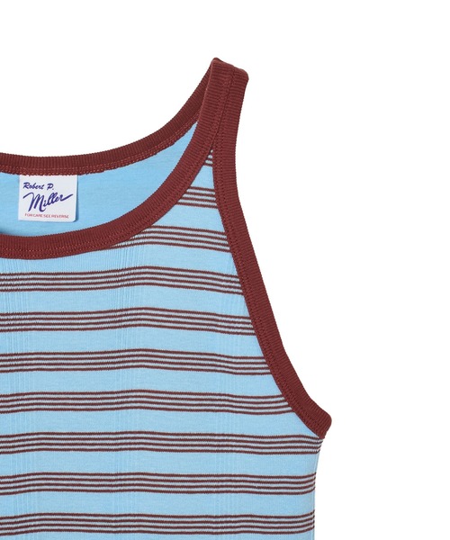 ROSE BUD(ローズバッド)の「Robert P. Miller PRIB A/S TANK(タンクトップ・レディース・ブラウン/イエロー/ブルー・ONE SIZE)」の8枚目の写真
