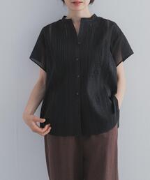 URBAN RESEARCH DOORS | コットンレース切替ブラウス(シャツ/ブラウス)