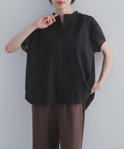 URBAN RESEARCH DOORS（アーバンリサーチドアーズ）の「コットンレース切替ブラウス（シャツ/ブラウス・レディース・ブラック/オフホワイト/グレー系その他・FREE）」の15枚目の写真