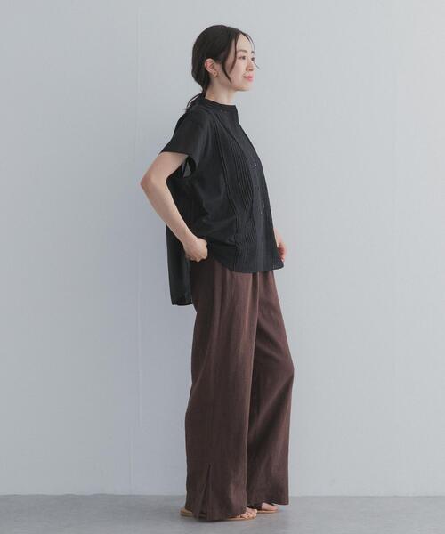URBAN RESEARCH DOORS（アーバンリサーチドアーズ）の「コットンレース切替ブラウス（シャツ/ブラウス・レディース・ブラック/オフホワイト/グレー系その他・FREE）」の18枚目の写真