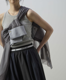 PADDED RIBBED TANK TOP