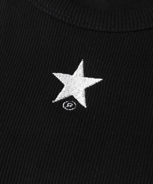 CONVERSE TOKYO(コンバーストウキョウ)の「PADDED RIBBED TANK TOP(タンクトップ・レディース・ホワイト/グレー/ブラウン/ブラック・FREE)」の17枚目の写真