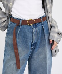 BEORMA LEATHER COMPANY（ベオーマレザーカンパニー）の「【BEORMA/ベオーマ】スエードリングベルト/B0209（ベルト）」