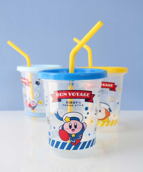 星のカービィ〉ストロー付タンブラー3個 SIH3ST（グラス/マグカップ
