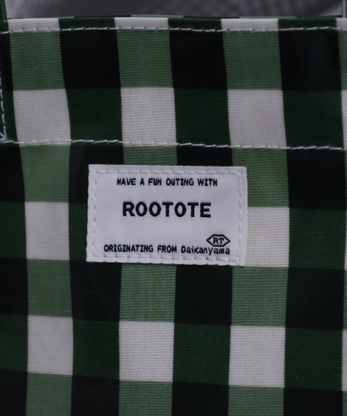 ROOTOTE(ルートート)の「ROOTOTE ラミネートラウンドトート(トートバッグ・レディース・ピンク系1/グリーン系/イエロー系・FREE)」の12枚目の写真