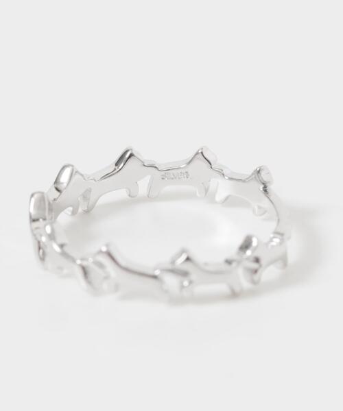 URBAN RESEARCH(アーバンリサーチ)の「decor『デコール』 9HORSE RING(リング・レディース・シルバー・9/11)」の3枚目の写真