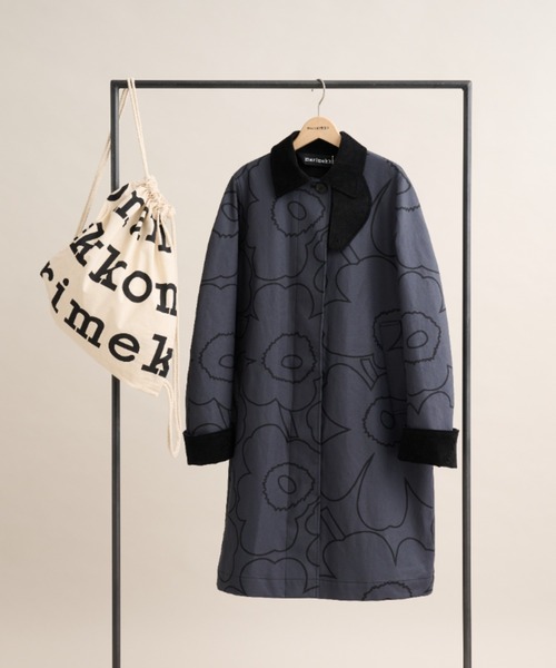 marimekko(マリメッコ)の「【バナー掲載特典付】Unikko / Eepos Piirto coat(ダウンジャケット/コート・レディース・ブラック・LARGE/MEDIUM/SMALL/X-SMALL)」の2枚目の写真