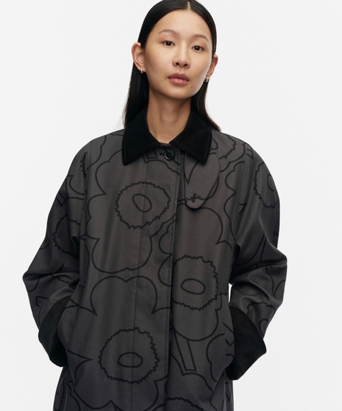 marimekko(マリメッコ)の「【バナー掲載特典付】Unikko / Eepos Piirto coat(ダウンジャケット/コート・レディース・ブラック・LARGE/MEDIUM/SMALL/X-SMALL)」の5枚目の写真