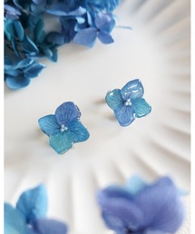 tone（トーン）の「【Tresor】紫陽花　イヤリング(MA)（イヤリング）」