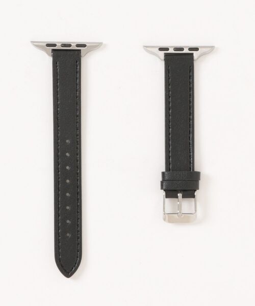 Fun & Daily(ファンアンドデイリー)の「F&D : PUナロー・Apple Watch Band(デジタル腕時計・レディース・ブラウン/ピンク/ブラック・44/40)」の1枚目の写真