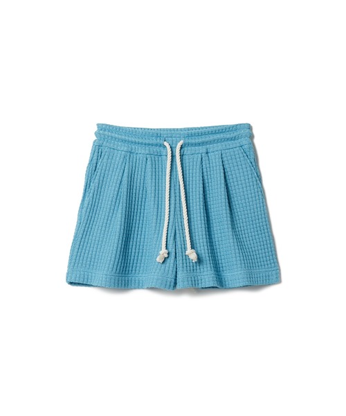 SEAGREEN(シーグリーン)の「SEAGREEN(シーグリーン) BIG WAFFLE SHORT PANTS(その他パンツ・レディース・ブラック/ブラウン/ブルー・2/1)」の3枚目の写真