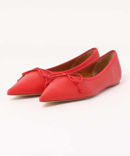 allureville（アルアバイル）の「ＰＩＰＰＩＣＨＩＣ　ＲＥＭＹ　ＢＡＬＬＥＴ　４（パンプス・レディース・ブラック/レッド・38/37）」の2枚目の写真