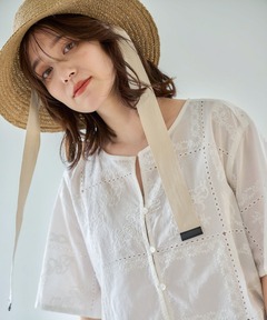 PAISLEY OPEN COLLAR SHIRT（シャツ/ブラウス）｜THE SHINZONE（ザ