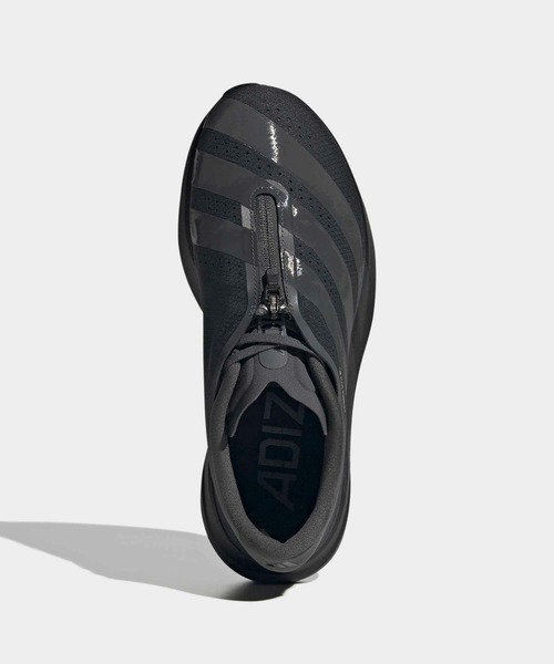 adidas(アディダス)の「アディゼロ EVO SL ジップ / Adizero EVO SL ZIP / ランニングシューズ / アディダス adidas(スニーカー・レディース・ブラック・22.0cm/22.5cm/23.0cm/23.5cm/24.0cm/24.5cm/25.0cm/25.5cm/26.0cm)」の2枚目の写真