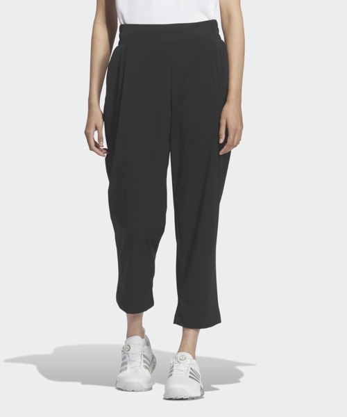 adidas(アディダス)の「軽量アンクルパンツ【adidas Golf/アディダスゴルフ】(スウェットパンツ・レディース・ブラック・SMALL/X-LARGE/LARGE/MEDIUM/X-SMALL)」の1枚目の写真