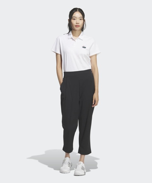 adidas(アディダス)の「軽量アンクルパンツ【adidas Golf/アディダスゴルフ】(スウェットパンツ・レディース・ブラック・SMALL/X-LARGE/LARGE/MEDIUM/X-SMALL)」の3枚目の写真