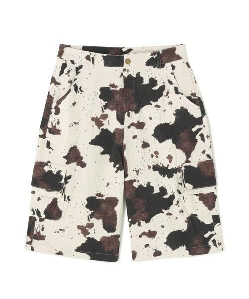 SIS(エスアイエス)の「SIS/エスアイエス/Cow Denim Shorts(デニムパンツ・レディース・ホワイト・L/M)」の1枚目の写真