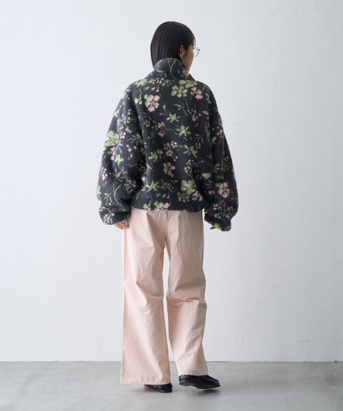 CIAOPANIC TYPY(チャオパニックティピー)の「【WEB限定】2WAYリバーシブル撥水ナイロンボアブルゾン(ブルゾン・レディース・ブラック/ベージュ/ブルー/カーキ・ONE SIZE)」の21枚目の写真
