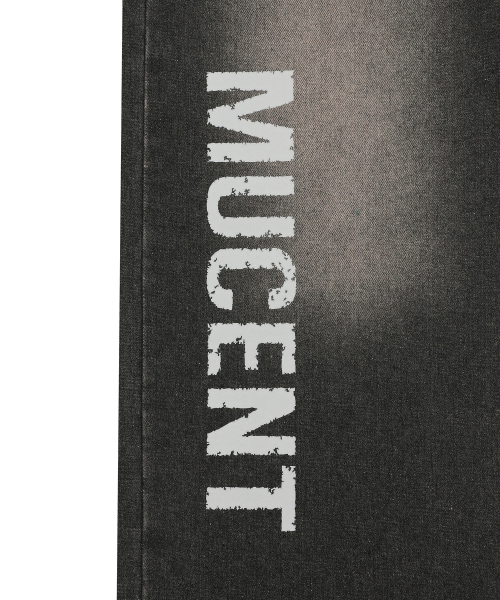 MUCENT(ムセント)の「ビンテージ染めデニムウォッシュパンツ(デニムパンツ・レディース・ブラック・MEDIUM/SMALL)」の4枚目の写真