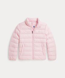 【新品】ラルフローレン ダウン ジャンプスーツ 24M 90㎝　アウター　ピンク POLO RALPH LAUREN｜ポロ ラルフ ローレン（キッズ）のジャケット
