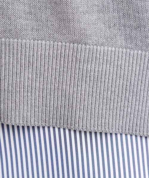 grove(グローブ)の「【体系カバー◎】ニット×インナーシャツタンクSET(その他トップス・レディース・ブラック/グレー/グリーン・02/04/03/01/05)」の10枚目の写真