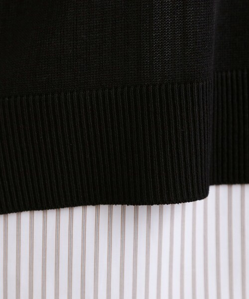 grove(グローブ)の「【体系カバー◎】ニット×インナーシャツタンクSET(その他トップス・レディース・ブラック/グレー/グリーン・02/04/03/01/05)」の17枚目の写真