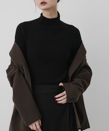 HAENGNAE/ヘンネ】KISHIMEN LOGO KNIT LEOTARD/キシメンロゴニット