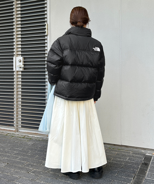 THE NORTH FACE(ザノースフェイス)の「《追加》THE NORTH FACE/ザ ノース フェイス SHORT Nuptse Jacket NDW92555 【手洗い可能】(ダウンジャケット/コート・レディース・ブラック・MEDIUM)」の5枚目の写真