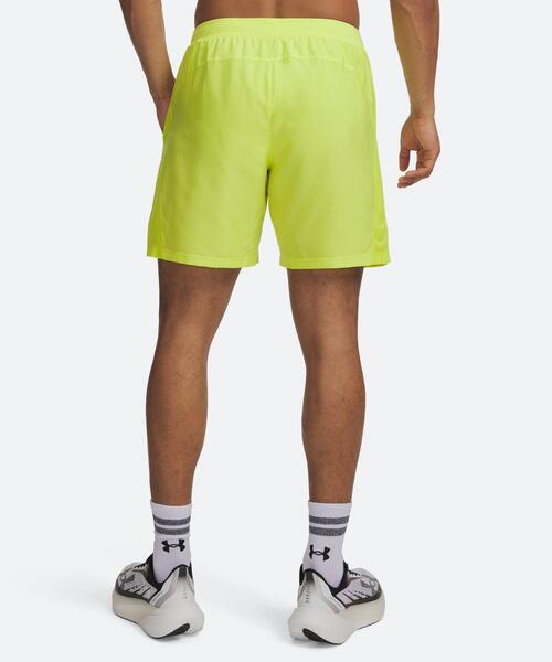 UNDER ARMOUR(アンダーアーマー)の「UAローンチ 7インチ ショーツ(ランニング/メンズ)(その他パンツ・メンズ・イエロー系・M/XL/L/S/2XL)」の2枚目の写真