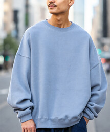 限定商品 12oz ヘビーウェイト リラックスシルエット クルーネックスウェット