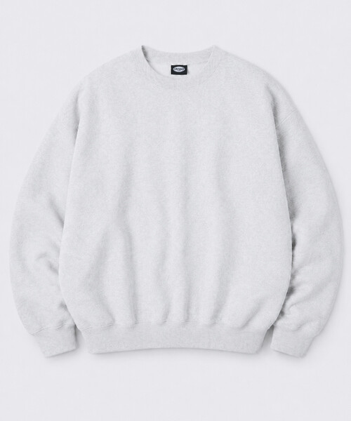 FREAK'S STORE(フリークスストア)の「限定商品 12oz ヘビーウェイト リラックスシルエット クルーネックスウェット(スウェット・メンズ・ブラック/グレイッシュベージュ/ネイビー/ブラウン/杢グレー/イエロー/サックスブルー/アッシュグレー/スミクロ・SMALL/MEDIUM/LARGE/X-LARGE)」の10枚目の写真
