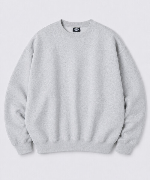 FREAK'S STORE(フリークスストア)の「限定商品 12oz ヘビーウェイト リラックスシルエット クルーネックスウェット(スウェット・メンズ・ブラック/グレイッシュベージュ/ネイビー/ブラウン/杢グレー/イエロー/サックスブルー/アッシュグレー/スミクロ・SMALL/MEDIUM/LARGE/X-LARGE)」の18枚目の写真