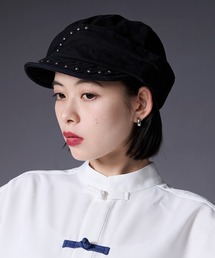 Ellno Loset（エルノロゼット）の「studded gabby cap/スタッズツキギャビーキャップ（キャップ）」