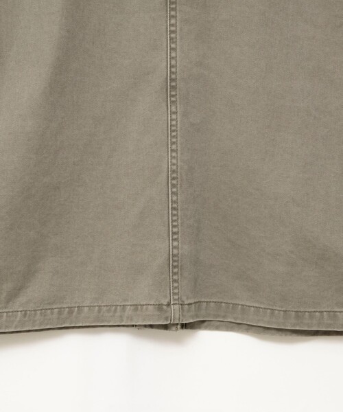 NOLLEY’S(ノーリーズ)の「【WEB限定】ウォッシャブルケミカルウォッシュカバーオール(ブルゾン・レディース・カーキ・FREE)」の9枚目の写真