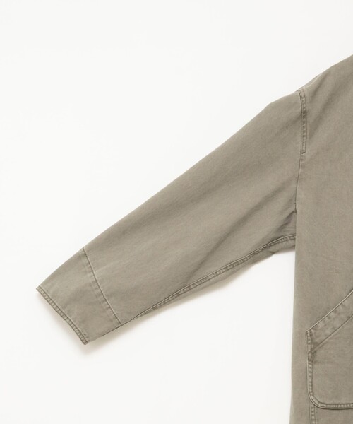 NOLLEY’S(ノーリーズ)の「【WEB限定】ウォッシャブルケミカルウォッシュカバーオール(ブルゾン・レディース・カーキ・FREE)」の10枚目の写真