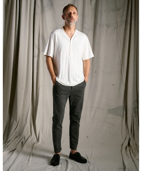 wjk(ダヴルジェイケイ)の「compact urake cut-off line pants(その他パンツ・メンズ・ブラック/ピンク/グレー・X-LARGE/LARGE/MEDIUM/SMALL)」の18枚目の写真