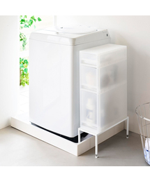 tower（タワー）の「洗濯機防水パン上ラック タワー 高さ調節（ランドリーグッズ）」