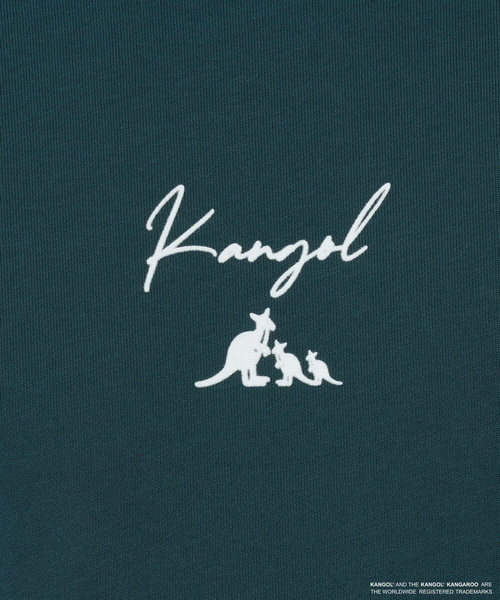 a.v.v(アーヴェヴェ)の「KANGOLスクエアプリントロングシルエットカットソー(Tシャツ/カットソー・メンズ・ホワイト/グリーン・48/46)」の17枚目の写真