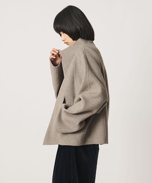 AEWEN MATOPH（イウエン マトフ）の「＜AEWEN MATOPH＞リバー ジップ ショート コート（その他アウター・レディース・ダークグレー/ライトグレー・38/36）」の9枚目の写真