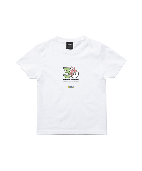 ZOZOSPOT(ゾゾスポット)の「Pokemon 30th Anniversary 1025 T-shirt 「ラランテス」(Tシャツ/カットソー・レディース・ホワイト・SMALL/MEDIUM/LARGE/X-LARGE/XX-LARGE/XXX-LARGE/100cm/110cm/120cm/130cm/140cm/150cm/160cm)」の2枚目の写真