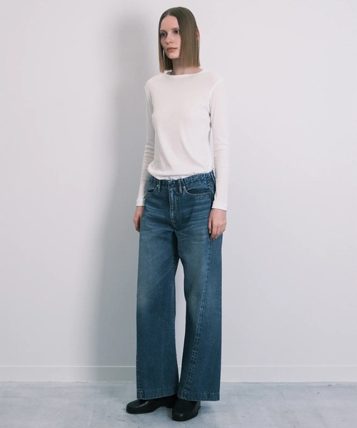 TANAKA(タナカ)の「【TANAKA】BOY JEAN TROUSERS(その他パンツ・メンズ・インディゴブルー・28/30/32)」の2枚目の写真
