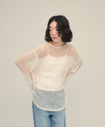 【eL】3G Mohair Mesh Pullover/1057223